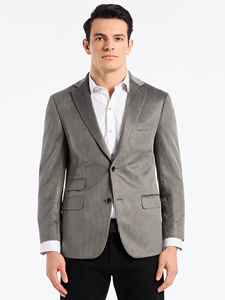 Grey Houndstooth Pattern Colden Men's Blazer | Robert Graham Blazers Collection | Sam's Tailoring Fine Men's Clothing