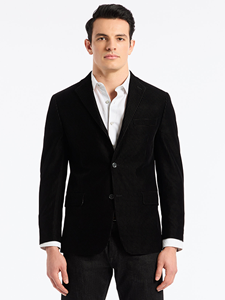 Black Houndstooth Pattern Colden Men's Blazer | Robert Graham Blazers Collection | Sam's Tailoring Fine Men's Clothing