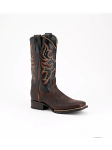 Chocolate Full Grain Leather Blaze Men's Boot | Ferrini Men's Boots | Sam's Tailoring Fine Men Clothing