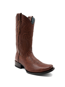 Brandy Full Grain Leather Wyatt Men's Boot | Ferrini Men's Boots | Sam's Tailoring Fine Men Clothing