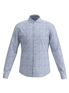 Baltic Paisley Print Long Sleeve Men's Shirt | Brax Men's Shirts Collection | Sam's Tailoring Fine Men Clothing