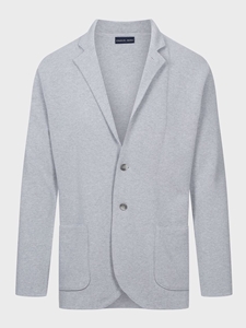 Silver Two Buttons Men's Swacket | Emanuel Berg Swackets Collection | Sam's Tailoring Fine Men Clothing