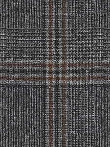 Grey & Charcoal Plaid Men's Custom Suit | Hart Schaffner Marx Custom Suits | Sam's Tailoring Fine Men's Clothing