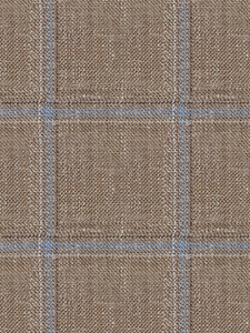Brown & Sky Plaid Men's Custom Sport Coat | Hart Schaffner Marx Custom Sportcoats | Sam's Tailoring Fine Men's Clothing