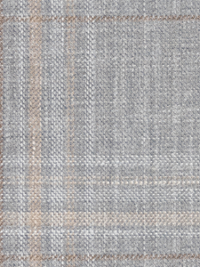 Grey & Tan Plaid Men's Custom Sport Coat | Hart Schaffner Marx Custom Sportcoats | Sam's Tailoring Fine Men's Clothing