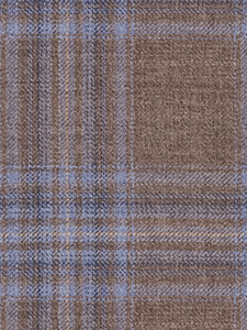 Brown & Sky Plaid Men Custom Sport Coat | Hart Schaffner Marx Custom Sportcoats | Sam's Tailoring Fine Men's Clothing
