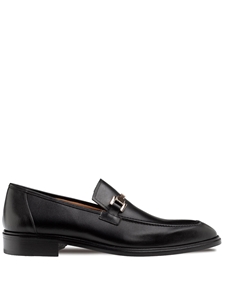 Black Barsotti Patina Calf Men's Ornament Loafer | Mezlan Slip Ons Collection | Sam's Tailoring Fine Men's Clothing