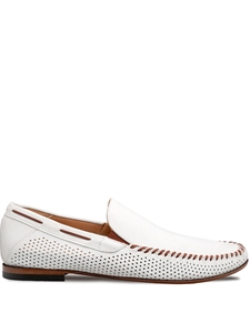 Bone Tossa Nubuck Men's Casual Moccasin | Mezlan Slip Ons Collection | Sam's Tailoring Fine Men's Clothing