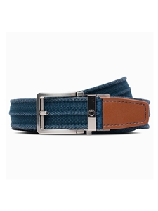 Balboa Harbor Washed Canvas1.38" [35Mm] Golf Ratchet Belt | NexBelt Golf Belts Collection | Sam's Tailoring Fine Men's Clothing
