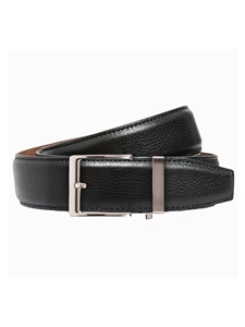 Black Pebble 1.575" Strap [40Mm] Dress Ratchet Belt | NexBelt Dress Belts | Sam's Tailoring Fine Men's Clothing