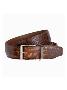Kayiman Brown V2 Luxury 1.575" Strap [40Mm] Ratchet Belt | NexBelt Dress Belts | Sam's Tailoring Fine Men's Clothing