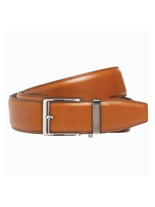 Smooth Pecan 1.575" Strap [40Mm] Dress Ratchet Belt | NexBelt Rowland Thomas Series Belts | Sam's Tailoring Fine Men's Clothing