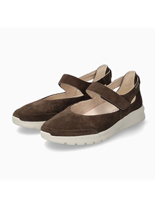 Dark Brown Leather Marsia Women's Flat Sandal | Mephisto Women's Flats  | Sams Tailoring Fine Men's Clothing
