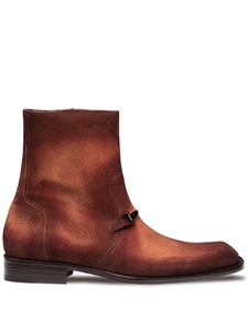 Sport Mystic Suede Ornament Men's Dress Boot | Mezlan Boots Collection | Sam's Tailoring Fine Men's Clothing