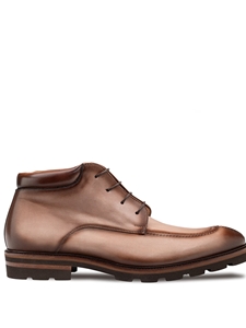 Taupe Boreal Demi Men's Chukka Derby Boot  | Mezlan Boots Collection | Sam's Tailoring Fine Men's Clothing
