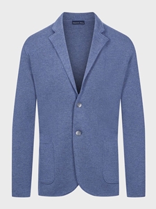 Dark Blue With Two Buttons Men'S Premium Swacket  | Emanuel Berg Swackets Collection | Sam's Tailoring Fine Men Clothing