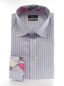 Contemporary Fit: Light Blue Contemporary Fit Shirt - Eton of Sweden  |  SamsTailoring Clothing
