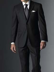Hickey Freeman Tailored Clothing Navy Solid Suit 001304703104 - Suits | Sam's Tailoring Fine Men's Clothing