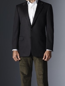 Black Cashmere Sportcoat F75525000481 - Hickey Freeman Sportcoats  |  SamsTailoring  |  Sam's Fine Men's Clothing