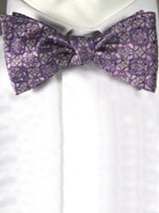 Robert Talbott Purple Classic 'to tie' Bow 001080A-06 - Bow Ties & Sets | Sam's Tailoring Fine Men's Clothing