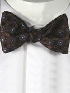 Robert Talbott Brown Classic 'to tie' Bow 001080A-08 - Bow Ties & Sets | Sam's Tailoring Fine Men's Clothing