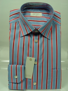 Classic Fit: Stripe Shirt - Eton of Sweden  |  SamsTailoring Clothing