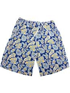 Yellow Flower Carmel Swim Trunks
