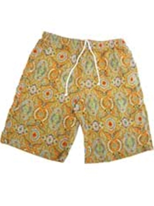 Orange Medallion Carmel Swim Trunks