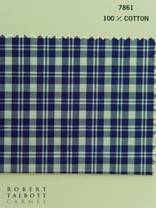 Blue Check Custom Shirt