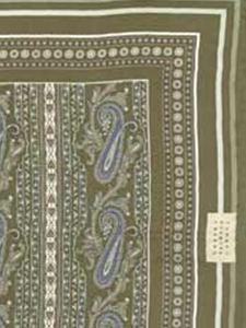 Spring 2012 Green Handrolled Square 165"