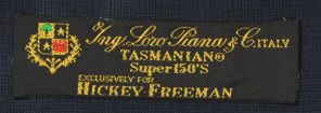 Hickey Freeman Loro Piana Tasmanian Super 150's Custom Suit 305527 - Bespoke Custom Suits from SamsTailoring Fine Mens Clothing