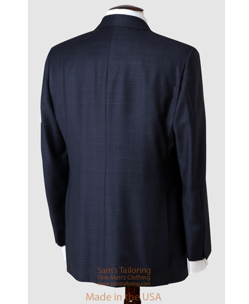 Hickey Freeman Tailored Mahogany Collection Blue Tonal Glen Plaid Suit 035303011A03 Suits and Sportcoats from Sams Tailoring Fine Mens Clothing
