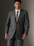 Modern Mahogany Collection Grey Windowpane Suit A03015305008 - Sam's Tailoring Fine Men's Clothing