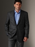 Modern Mahogany Collection Grey Windowpane Sportcoat A02015506552 - Hickey Freeman Sportcoats  |  SamsTailoring  |  Sam's Fine Men's Clothing