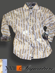 XMI Textured Stripe S1258 - Sport Shirts | Sam's Tailoring Fine Men's Clothing