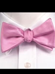 Robert Talbott Pink Classic ''to tie'' Bow 022212C-10 - Bow Ties & Sets | Sam's Tailoring Fine Men's Clothing