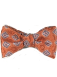 Robert Takbott Orange Wall Street Classic ''to tie'' Bow 588342C-04 - Bow Ties & Sets | Sam's Tailoring Fine Men's Clothing