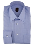 Robert Talbott Sky Blue Pinpoint 100s Two Ply Dress Shirt E112JA3A-01 - Spring 2015 Collection Dress Shirts | Sam's Tailoring Fine Men's Clothing