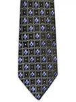 IKE Behar Connected Neat Black Tie 3B91-6602-001 - Fall 2014 Collection Neckwear | Sam's Tailoring Fine Men's Clothing