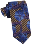 Robert Talbott Brown Seven Fold 3D Botanicals Tie 51725M0-02 - Seven Fold Ties | Sam's Tailoring Fine Men's Clothing