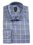 Robert Talbott Blue Check Estate Shirt F1654B3U - View All Shirts | Sam's Tailoring Fine Men's Clothing