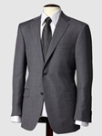 Hart Schaffner Marx Grey Stripe Suit 133750273068 - Suits | Sam's Tailoring Fine Men's Clothing