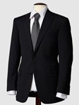 Hart Schaffner Marx Black Mini Stripe Suit 133766205068 - Suits | Sam's Tailoring Fine Men's Clothing