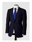 Hart Schaffner Marx Navy Plaid Suit, Suits 165455242064 - Suits | Sam's Tailoring Fine Men's Clothing