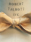 Robert Talbott Gold American Traditional Best of Class Two Piece Bow Tie 554812C-01- Bow Ties & Sets | Sam's Tailoring Fine Men's Clothing