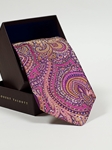 Robert Talbott Ties: Pink Paisley Best of Class Tie 55794EO-02 | SamsTailoring | Fine Men's Clothing