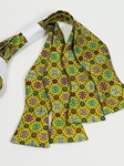 Robert Talbott Yellow Best of Class Floral Bow Tie SG-0692 - Bow Ties & Sets | Sam's Tailoring Fine Men's Clothing