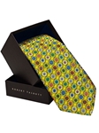 Robert Talbott Yellow/Multi-Colored/Floral and Paisley Best of Class Tie 58667E0-07 - Spring 2013 | Sam's Tailoring Fine Men's Clothing