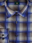 Robert Talbott Blue Plaid RT Sport Shirt LUM33083-01 - Fall 2013 Collection View All Shirts | Sam's Tailoring Fine Men's Clothing