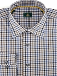 Robert Talbott Blue Plaid Check RT Sport Shirt LUM33000-01 - View All Shirts | Sam's Tailoring Fine Men's Clothing